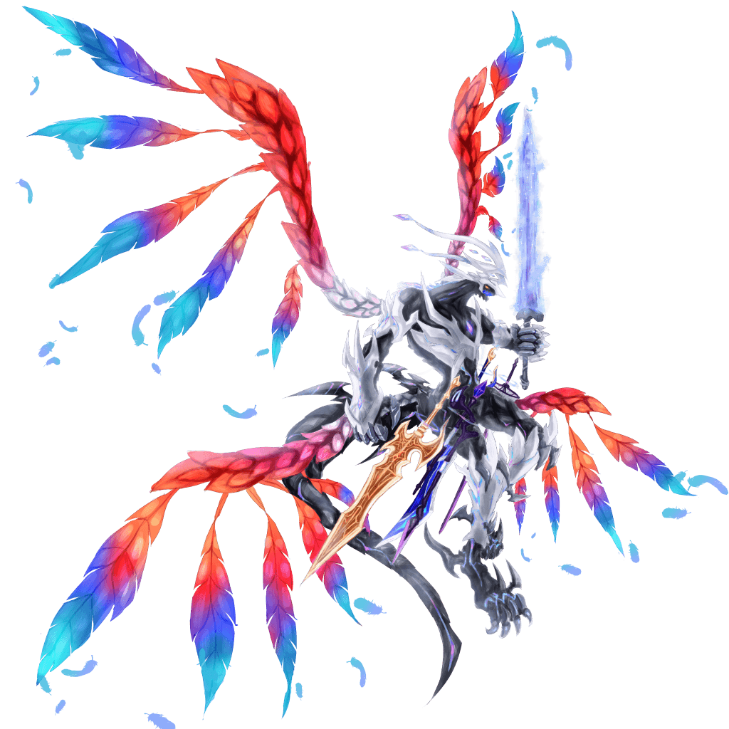 TRExLap2 / 召喚獣「コズミック・クェーサー・リズン」
Illust by ふんみみ